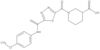 1-[[5-[[(4-Methoxyphenyl)amino]carbonyl]-1,3,4-thiadiazol-2-yl]carbonyl]-3-piperidinecarboxylic acid
