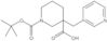 1-(1,1-Dimethylethyl) 3-(3-pyridinylmethyl)-1,3-piperidinedicarboxylate