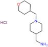 [1-(tetrahydropyran-4-ylmethyl)-4-piperidyl]methanamine hydrochloride