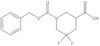 1-(Phenylmethyl) 5,5-difluoro-1,3-piperidinedicarboxylate