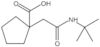 1-[2-[(1,1-Dimethylethyl)amino]-2-oxoethyl]cyclopentanecarboxylic acid