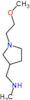 1-[1-(2-methoxyethyl)pyrrolidin-3-yl]-N-methylmethanamine
