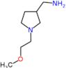 1-[1-(2-methoxyethyl)pyrrolidin-3-yl]methanamine