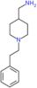 1-[1-(2-phenylethyl)piperidin-4-yl]methanamine