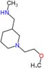 1-[1-(2-methoxyethyl)-3-piperidyl]-N-methyl-methanamine