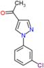 1-[1-(3-chlorophenyl)-1H-pyrazol-4-yl]ethanone