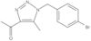 1-[1-[(4-Bromophenyl)methyl]-5-methyl-1H-1,2,3-triazol-4-yl]ethanone