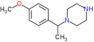 1-[1-(4-methoxyphenyl)ethyl]piperazine