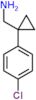 1-[1-(4-chlorophenyl)cyclopropyl]methanamine