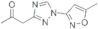 1-[1-(5-methylisoxazol-3-yl)-1H-1,2,4-triazol-3-yl]acetone