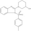 1-[1-[(4-Methylphenyl)sulfonyl]-1H-benzimidazol-2-yl]-3-piperidinol