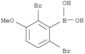 Boronic acid,B-(2,6-dibromo-3-methoxyphenyl)-