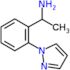1-(2-pyrazol-1-ylphenyl)ethanamine