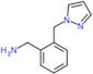 1-[2-(1H-pyrazol-1-ylmethyl)phenyl]methanamine