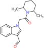 1-[2-(2,6-dimethylpiperidin-1-yl)-2-oxoethyl]-1H-indole-3-carbaldehyde