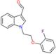 1-[2-(2-fluorophenoxy)ethyl]-1H-indole-3-carbaldehyde