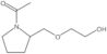 1-[2-[(2-Hidroxietoxi)metil]-1-pirrolidinil]etanona