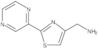 2-(2-Pyrazinyl)-4-thiazolemethanamine