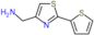 1-(2-thiophen-2-yl-1,3-thiazol-4-yl)methanamine