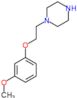 1-[2-(3-methoxyphenoxy)ethyl]piperazine