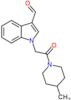 1-[2-(4-methylpiperidin-1-yl)-2-oxoethyl]-1H-indole-3-carbaldehyde