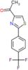 1-{2-[4-(trifluoromethyl)phenyl]-1,3-thiazol-4-yl}ethanone