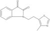 1-[2-(4-Methyl-5-thiazolyl)ethyl]-1H-indole-2,3-dione