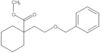 Methyl 1-[2-(phenylmethoxy)ethyl]cyclohexanecarboxylate