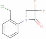 N-(2-chloromethylphenyl)-3,3-difluoroazetidin-2-one