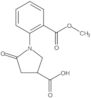 3-Pyrrolidinecarboxylic acid, 1-[2-(methoxycarbonyl)phenyl]-5-oxo-