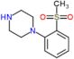1-[2-(methylsulfonyl)phenyl]piperazine