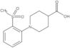 1-[2-(Methylsulfonyl)phenyl]-4-piperidinecarboxylic acid