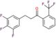 1-[2-(trifluoromethyl)phenyl]-3-(3,4,5-trifluorophenyl)propan-1-one