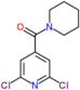 2,6-dichloro-4-(piperidin-1-ylcarbonyl)pyridine