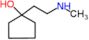 1-[2-(Methylamino)ethyl]cyclopentanol