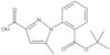 1-[2-[(1,1-Dimethylethoxy)carbonyl]phenyl]-5-methyl-1H-pyrazole-3-carboxylic acid