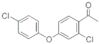 1-[2-Cloro-4-(4-clorofenoxi)fenil]etanona