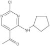 1-[2-Chloro-4-(cyclopentylamino)-5-pyrimidinyl]ethanone