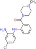 [2-(2-amino-4-chloro-anilino)phenyl]-(4-methylpiperazin-1-yl)methanone