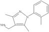 3,5-Dimethyl-1-(2-methylphenyl)-1H-pyrazole-4-methanamine
