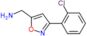 1-[3-(2-chlorophenyl)isoxazol-5-yl]methanamine