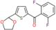 (2,6-difluorophenyl)-[5-(1,3-dioxolan-2-yl)-2-thienyl]methanone