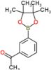 1-[3-(4,4,5,5-tetramethyl-1,3,2-dioxaborolan-2-yl)phenyl]ethanone