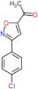 1-[3-(4-chlorophenyl)isoxazol-5-yl]ethanone