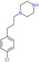 1-[3-(4-chlorophenyl)propyl]piperazine