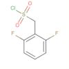 Benzenemethanesulfonyl chloride, 2,6-difluoro-