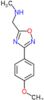 1-[3-(4-methoxyphenyl)-1,2,4-oxadiazol-5-yl]-N-methylmethanamine