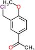 1-[3-(chloromethyl)-4-methoxyphenyl]ethanone