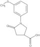 3-Pyrrolidinecarboxylic acid, 1-[3-(methylthio)phenyl]-5-oxo-