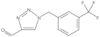 1-[[3-(Trifluoromethyl)phenyl]methyl]-1H-1,2,3-triazole-4-carboxaldehyde